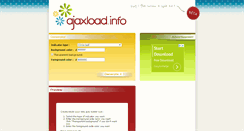 Desktop Screenshot of ajaxload.info